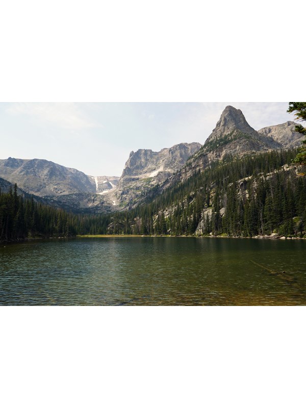 Odessa Lake with Little Matterhorn, Notchtop and Flattop