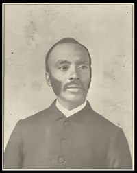 Photo of Elijah P. Marrs, 12th United States Colored Heavy Artillery, after the Civil War.