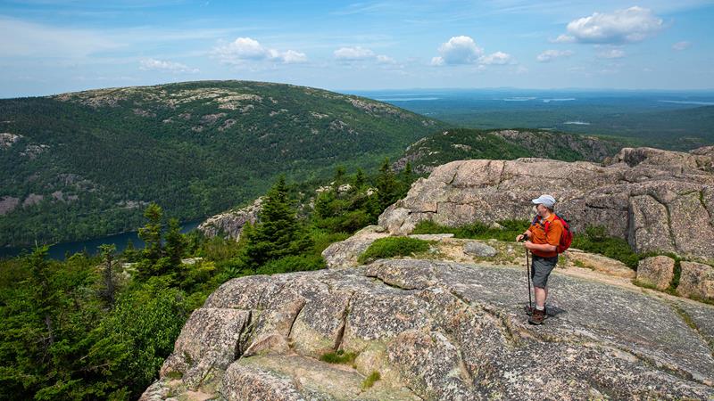Hike Pemetic Summit with Island Explorer Bus