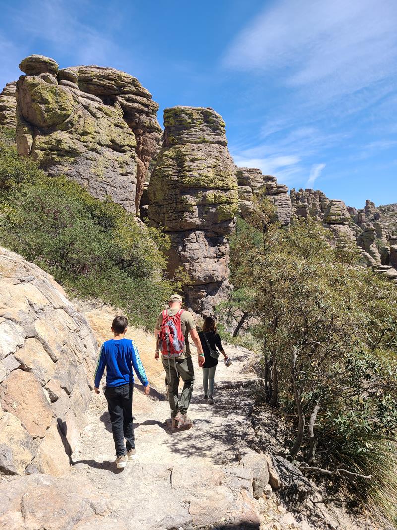 Hike the Trails at Chiricahua