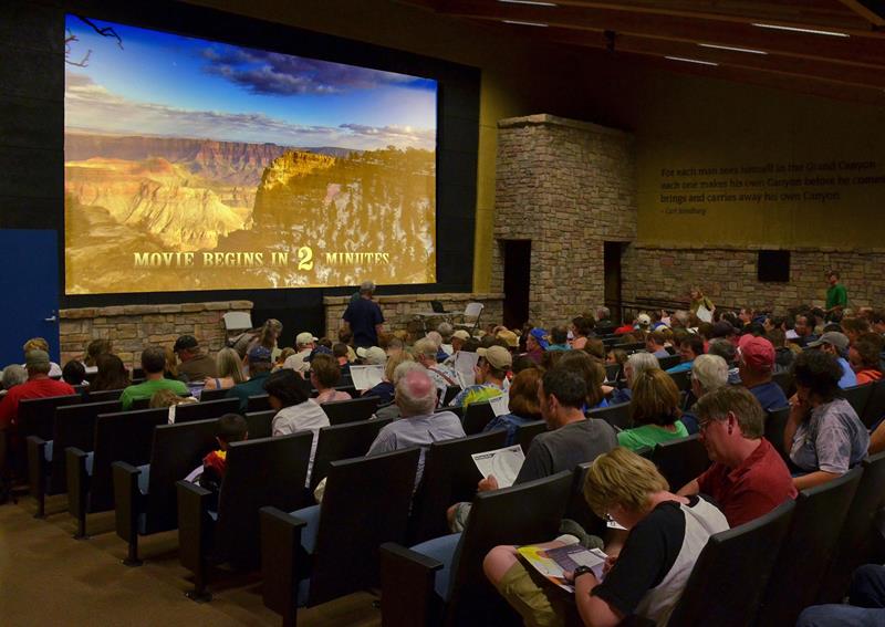 Park Films in the South Rim Visitor Center Theater