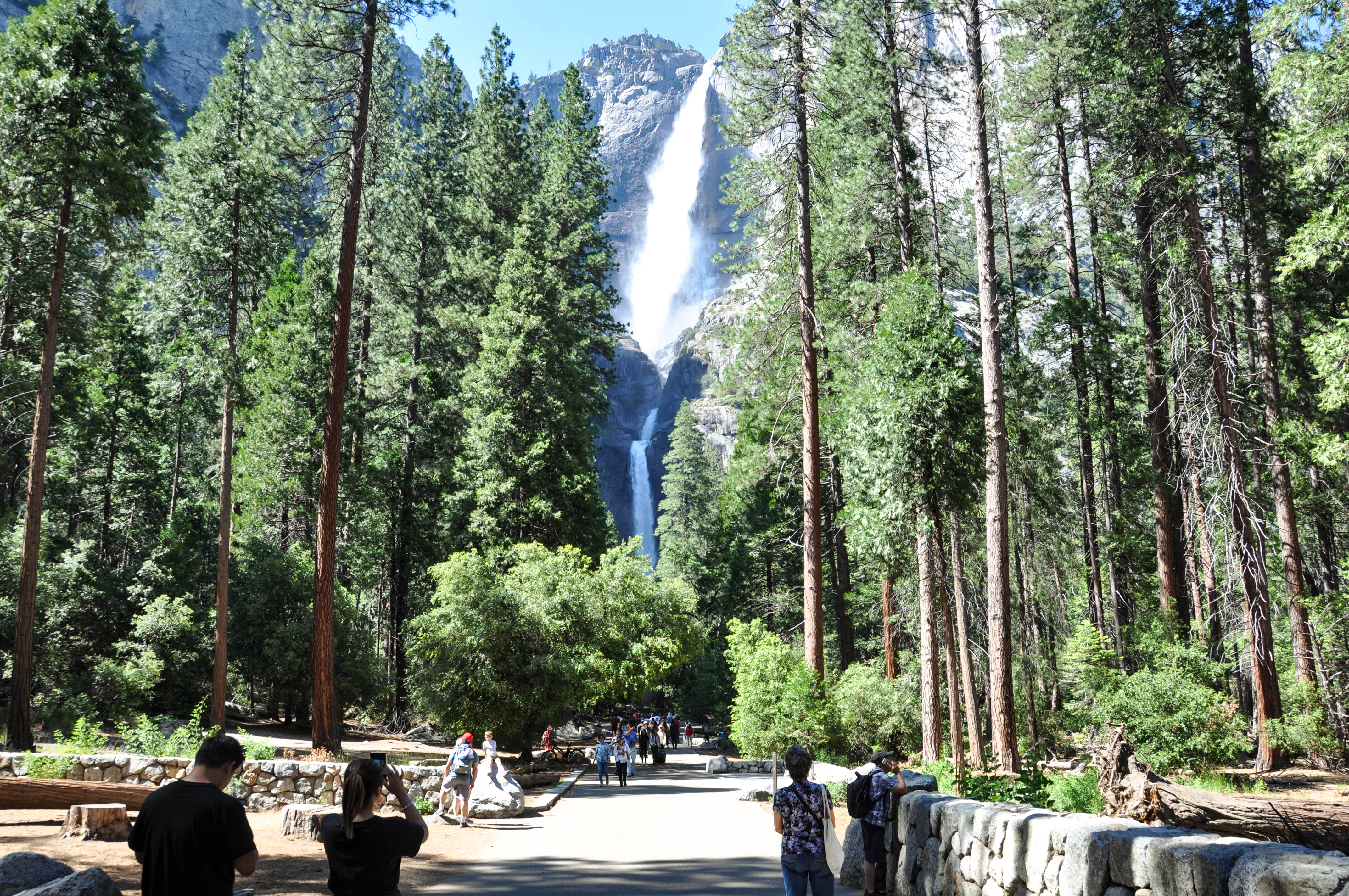 Lower Yosemite Fall Trailhead