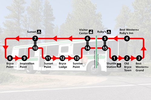 Bryce Canyon Shuttle Station