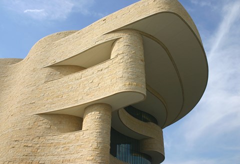 The National Museum of the American Indian building.