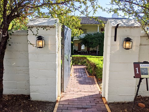 Tao House Courtyard Entrance
