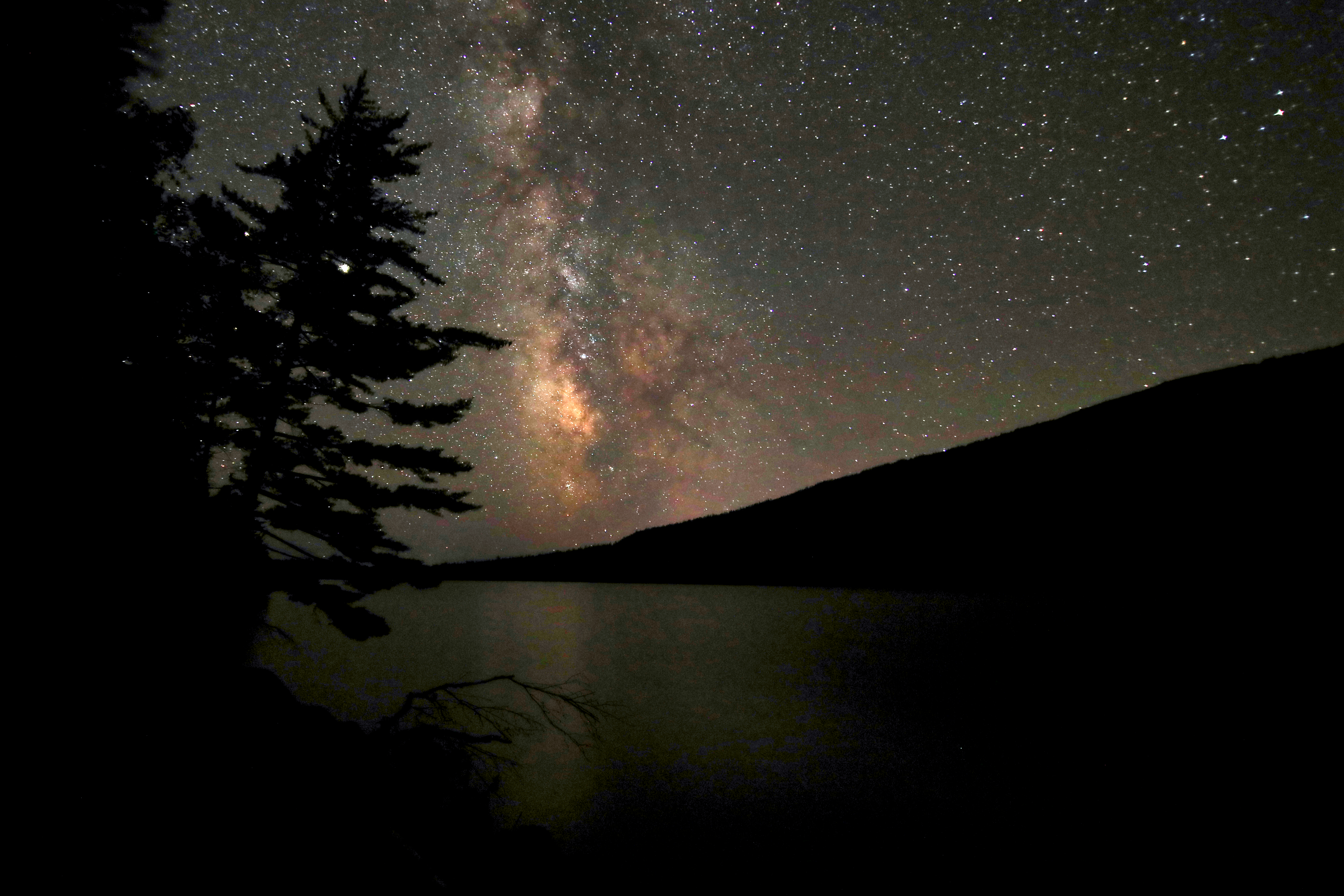 Stargazing at Jordan Pond