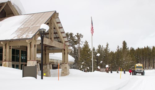 Canyon Visitor Education Center Warming Lobby