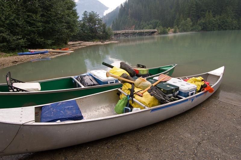 Paddling in the North Cascades