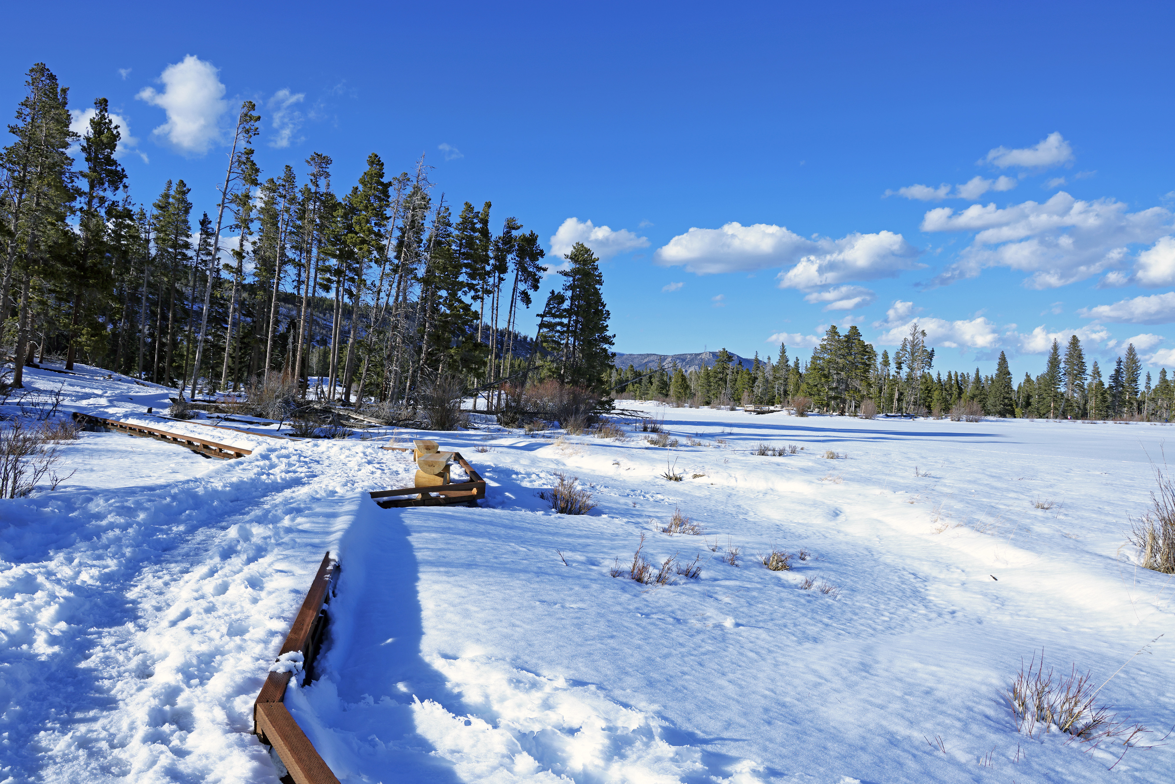 Sunrise at Sprague Lake