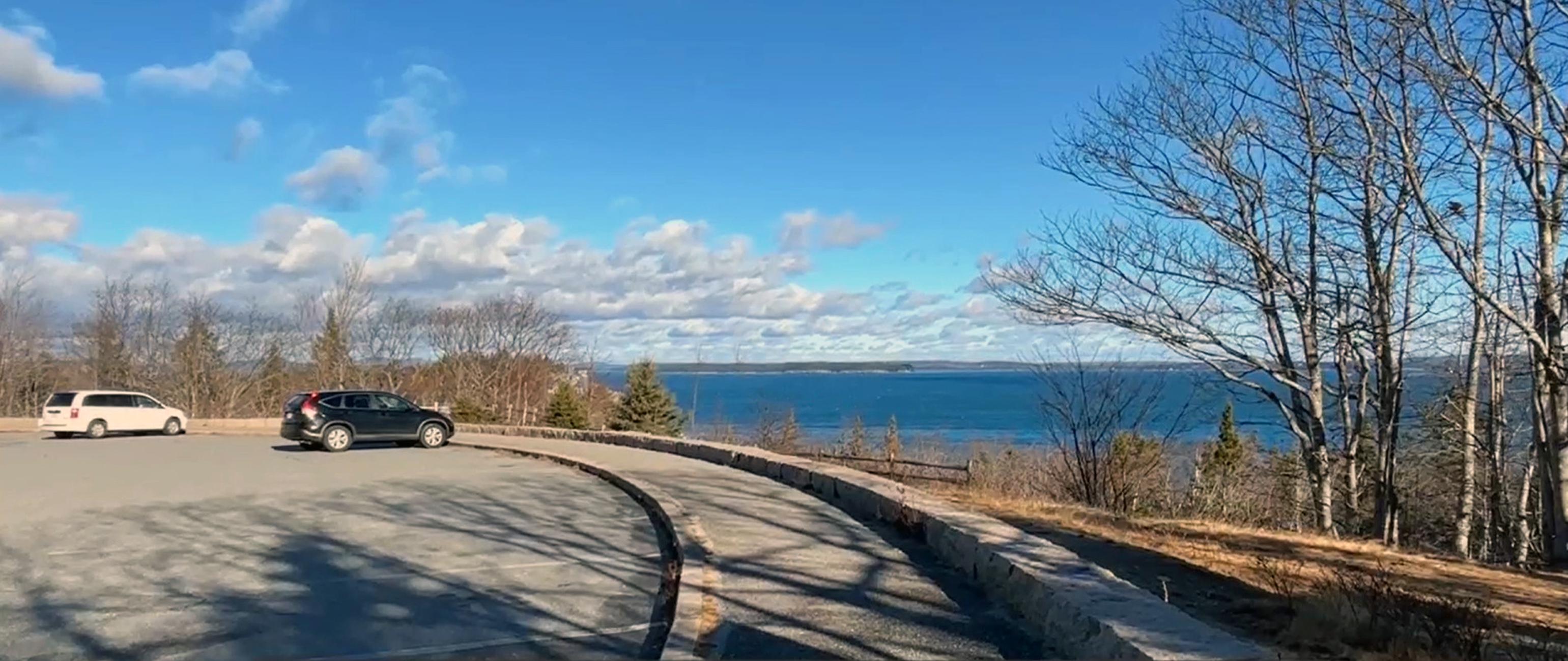 Schooner Head Overlook Parking Lot Accessibility Information