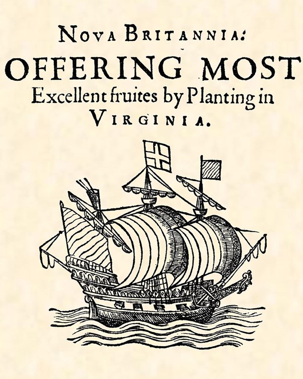 Illustration of 17th century ship