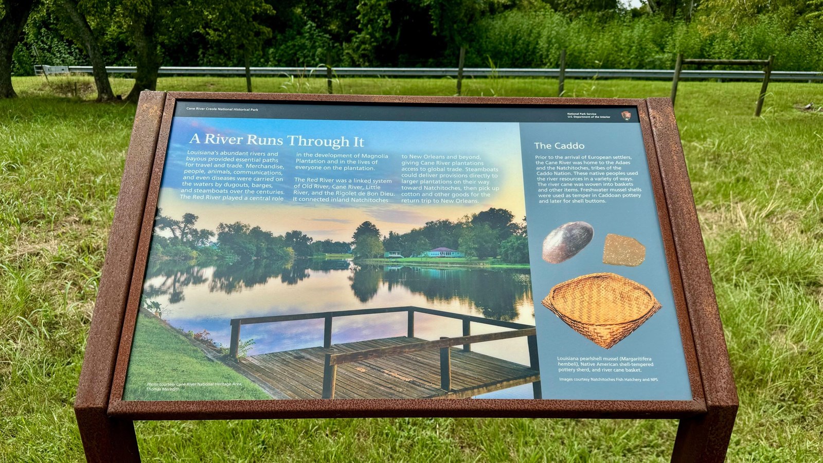 Cane River boosted the economical success of Magnolia Plantation