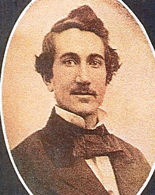 Man in 19th century clothes