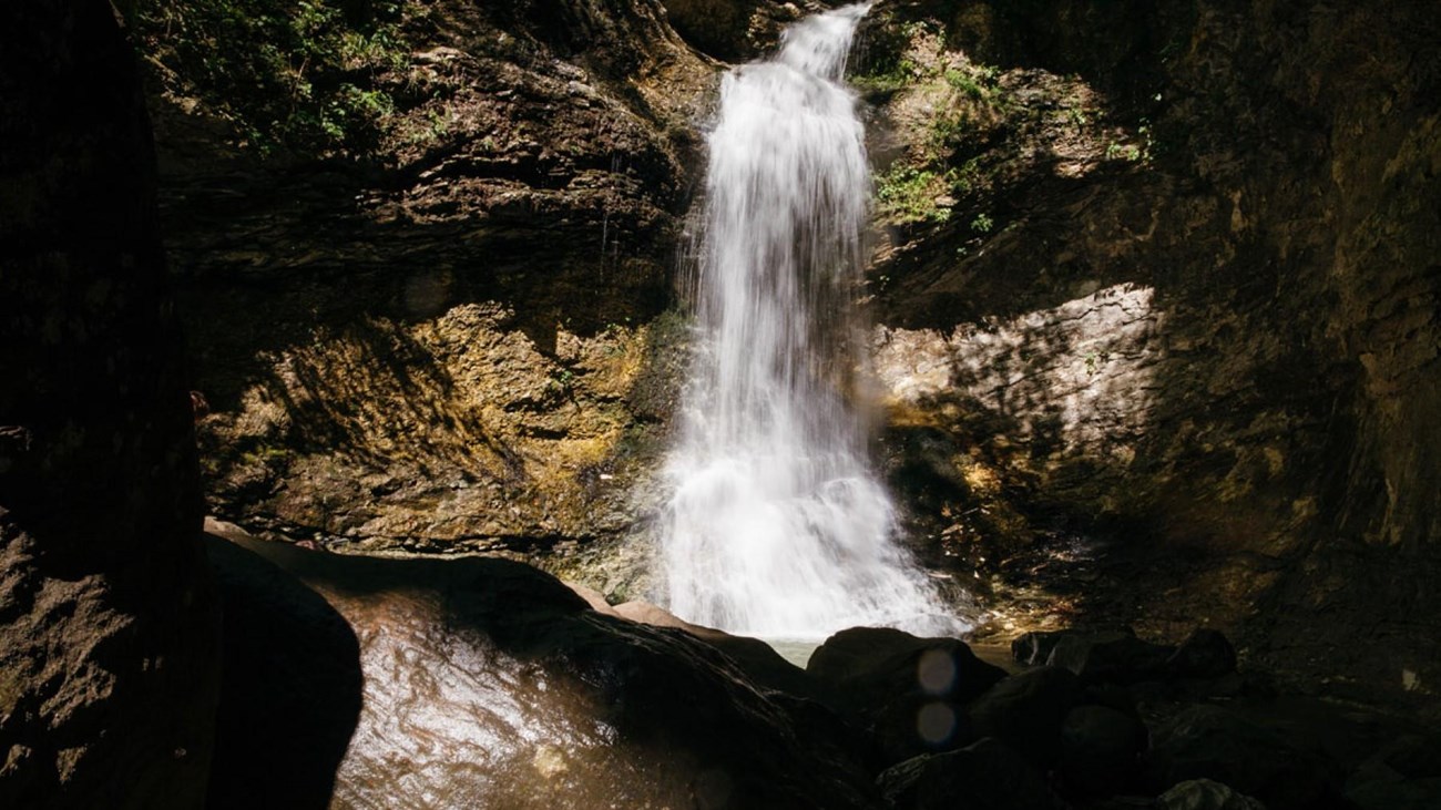 Eden Falls on the Lost Valley Trail