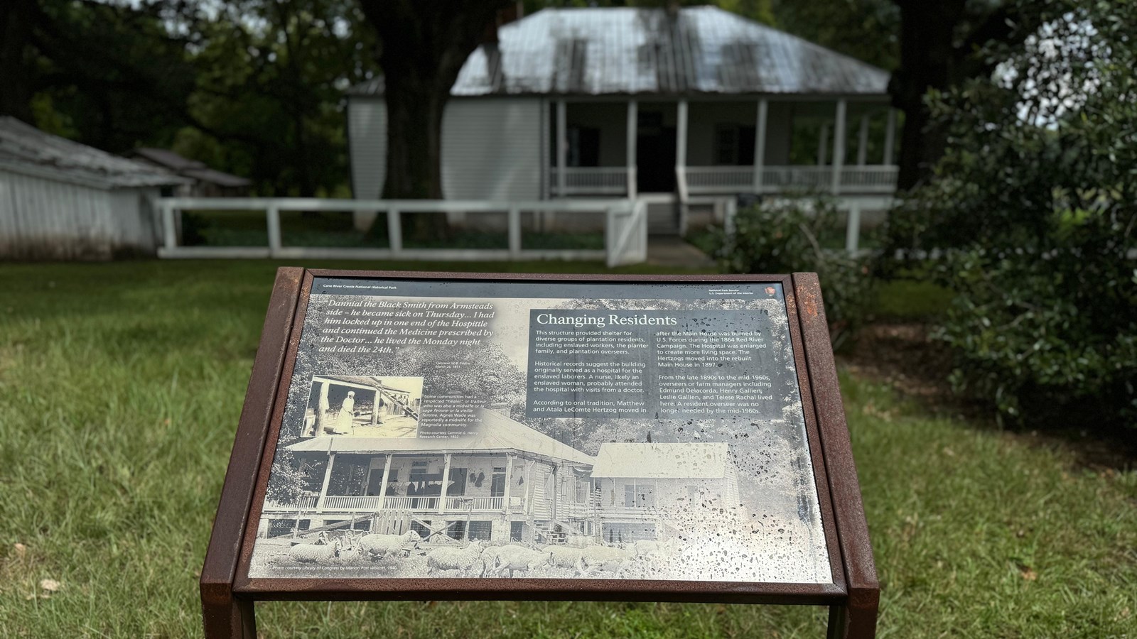 Residents change at the Doctors Cottage