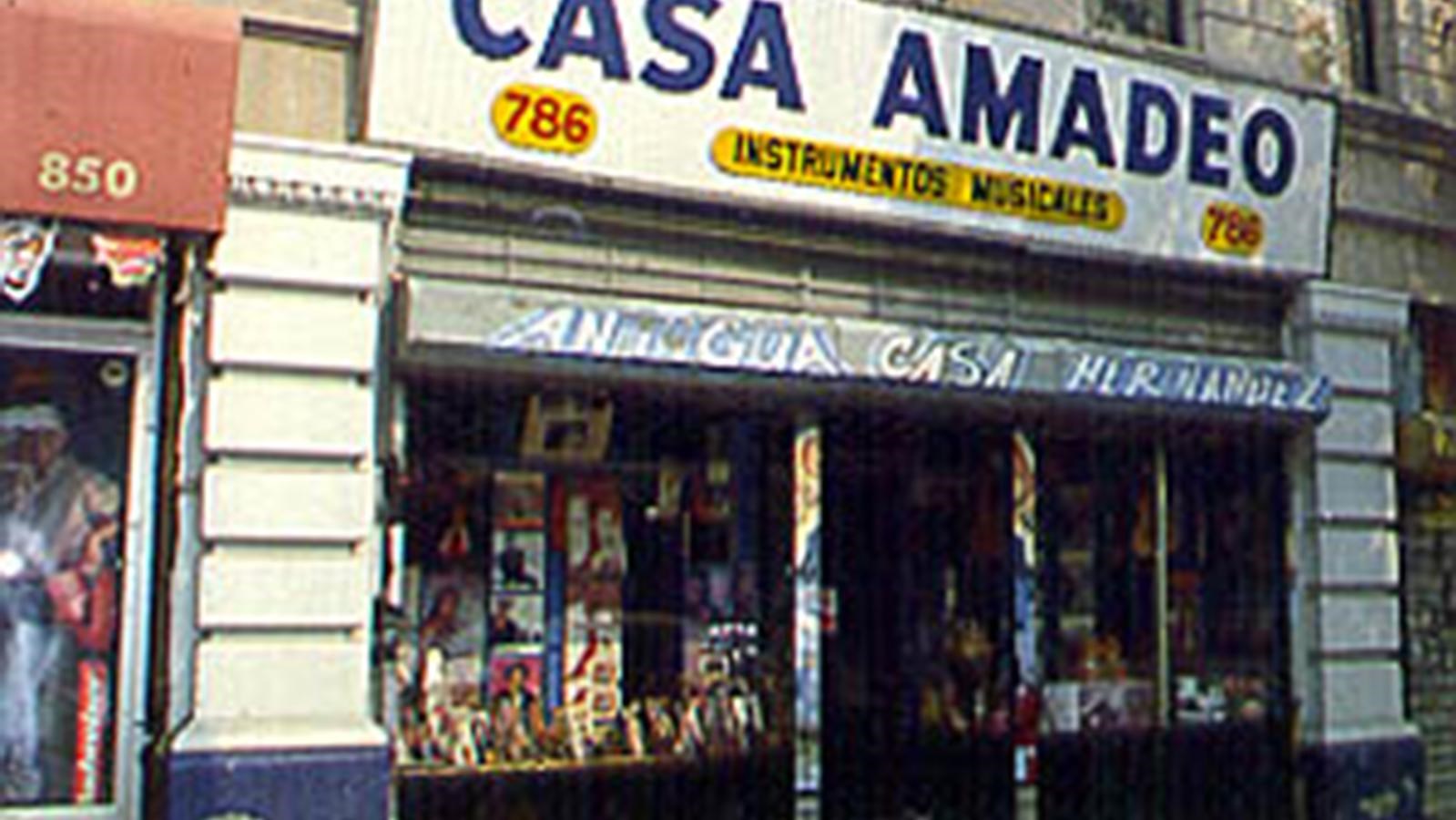 Exterior of Casa Amadeo