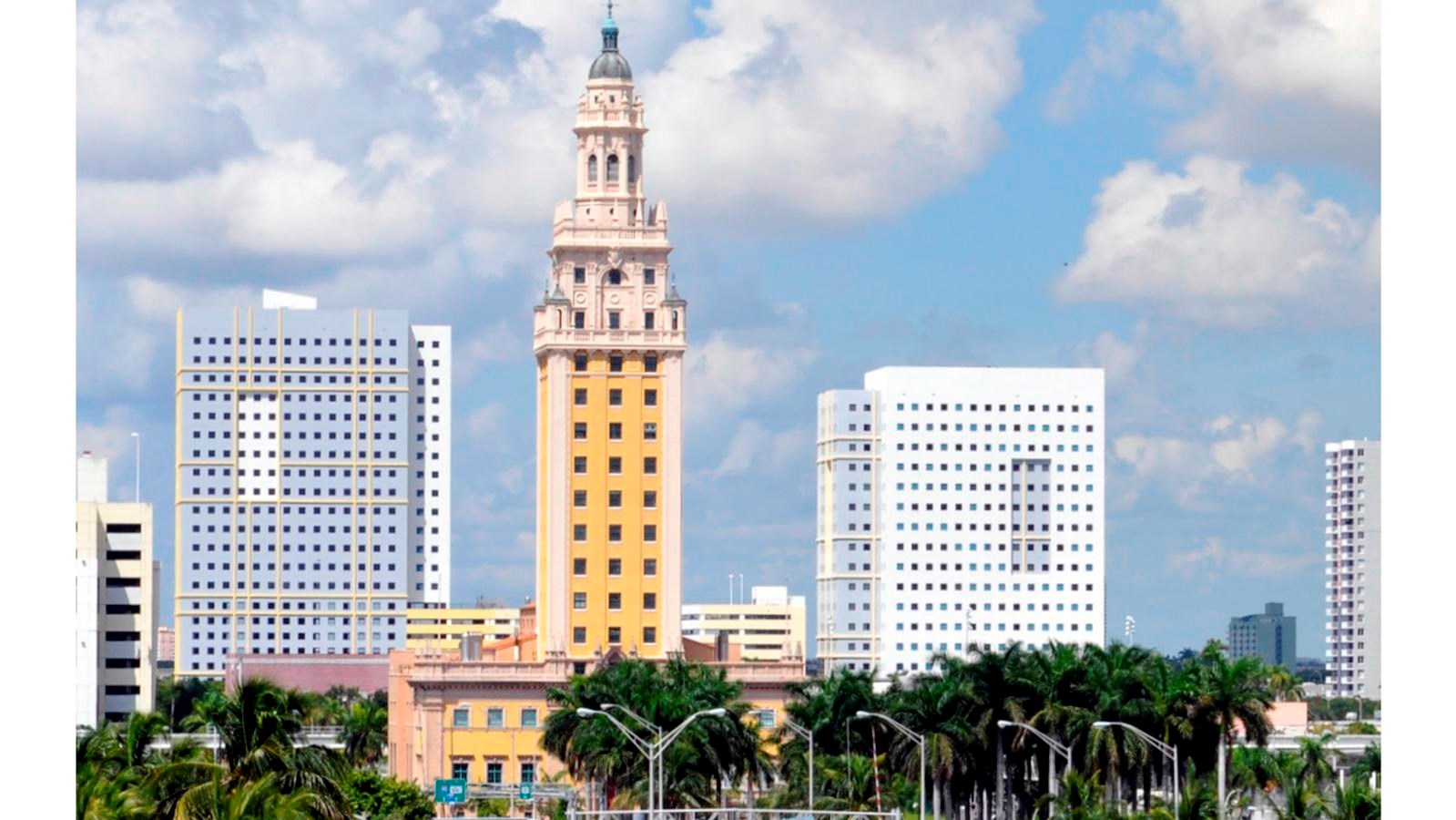 Exterior of the Miami Freedom Tower, by Tom Schaefer CC BY SA