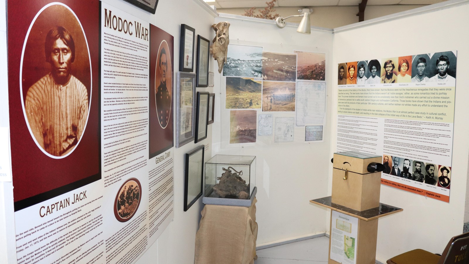 Modoc Indian War Exhibit