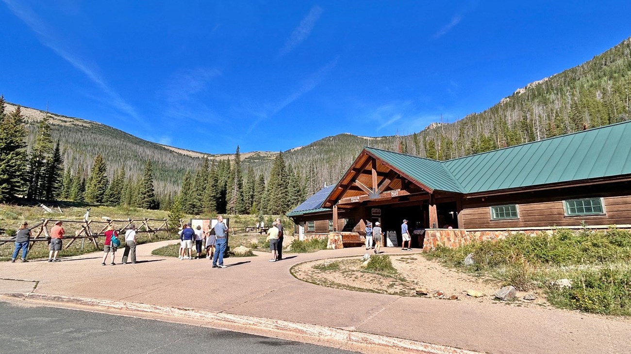 Hidden Valley building and restrooms