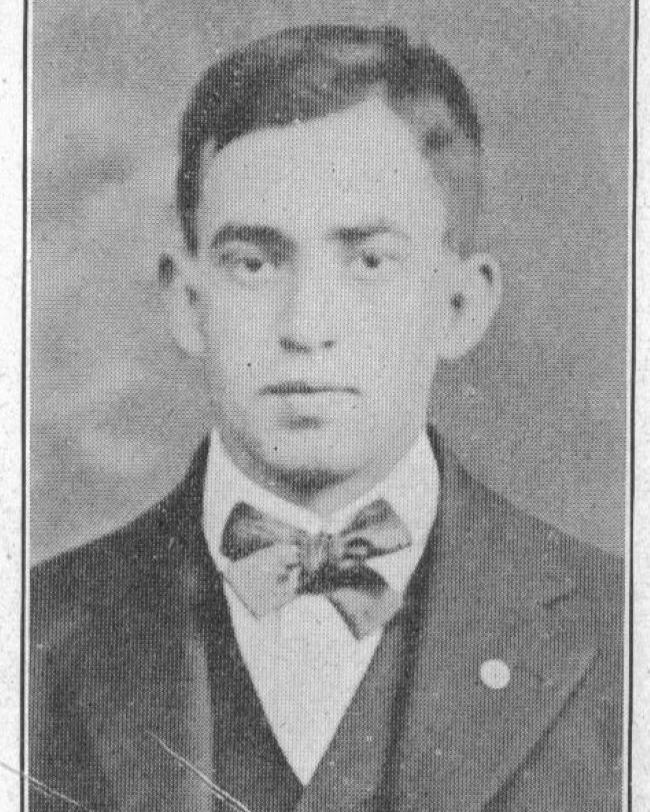 A black and white newspaper image of Charles A. Schuyler