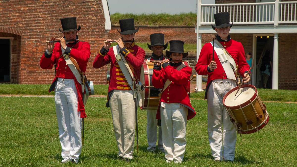 Fife and Drum Music Demonstration (U.S. National Park Service)