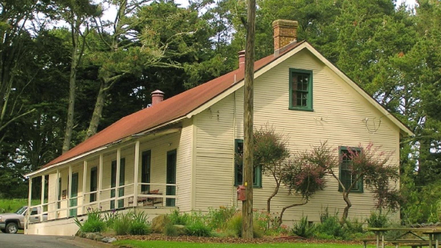 Two building house. 