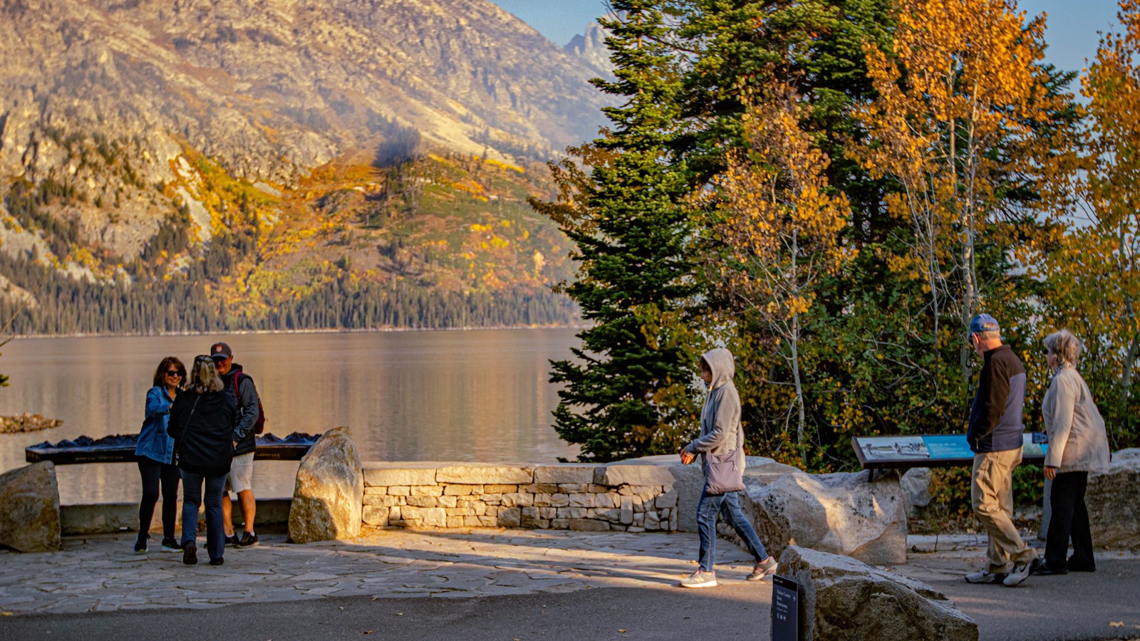 View Jenny Lake while learning about the indigenous history of the area.