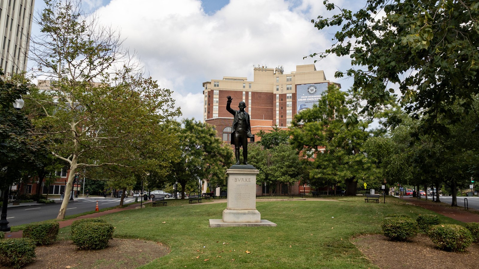 Edmund Burke Statue