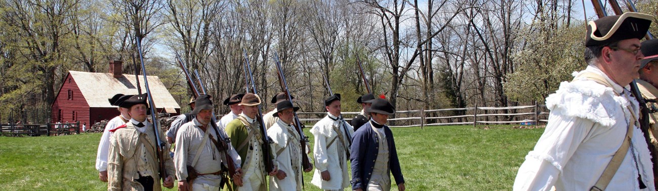 Jockey Hollow Encampment Area