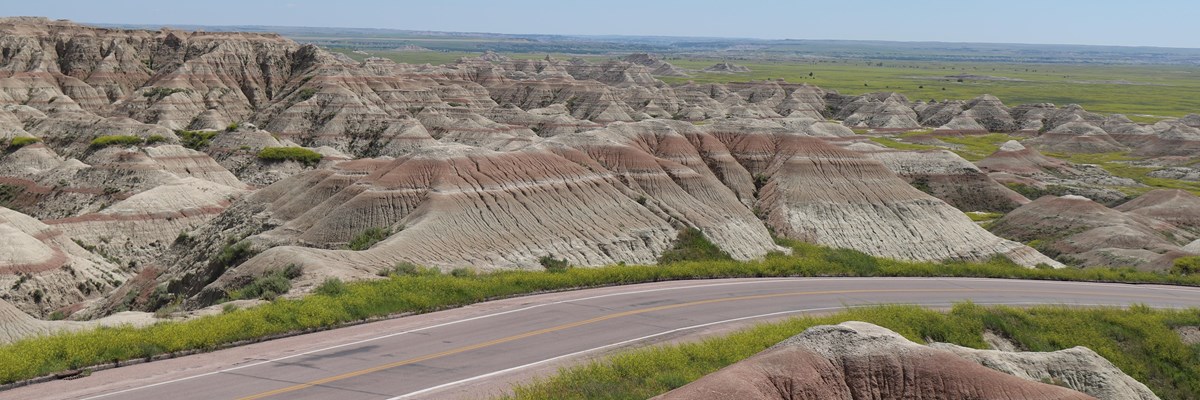 Badlands Loop Road Map Drive Badlands Loop Road Highway 240 U S National Park Service
