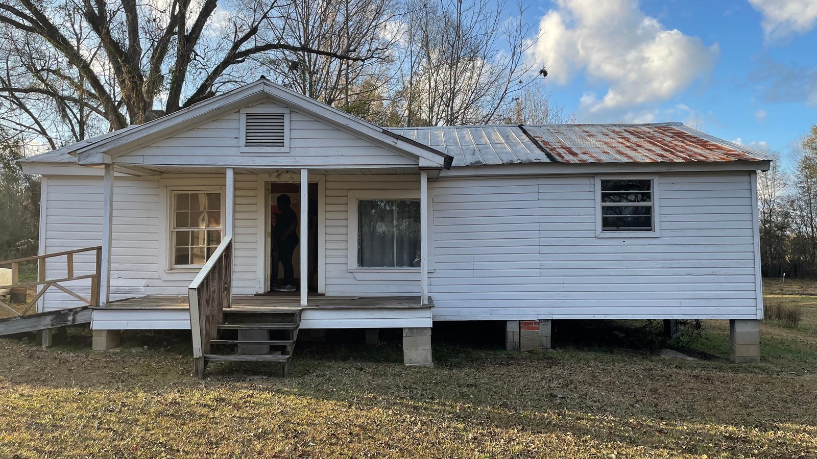 A small, white structure that housed SNCC