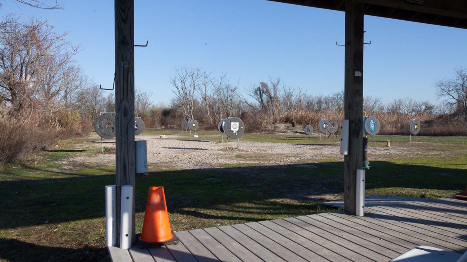 Targets at archery Range