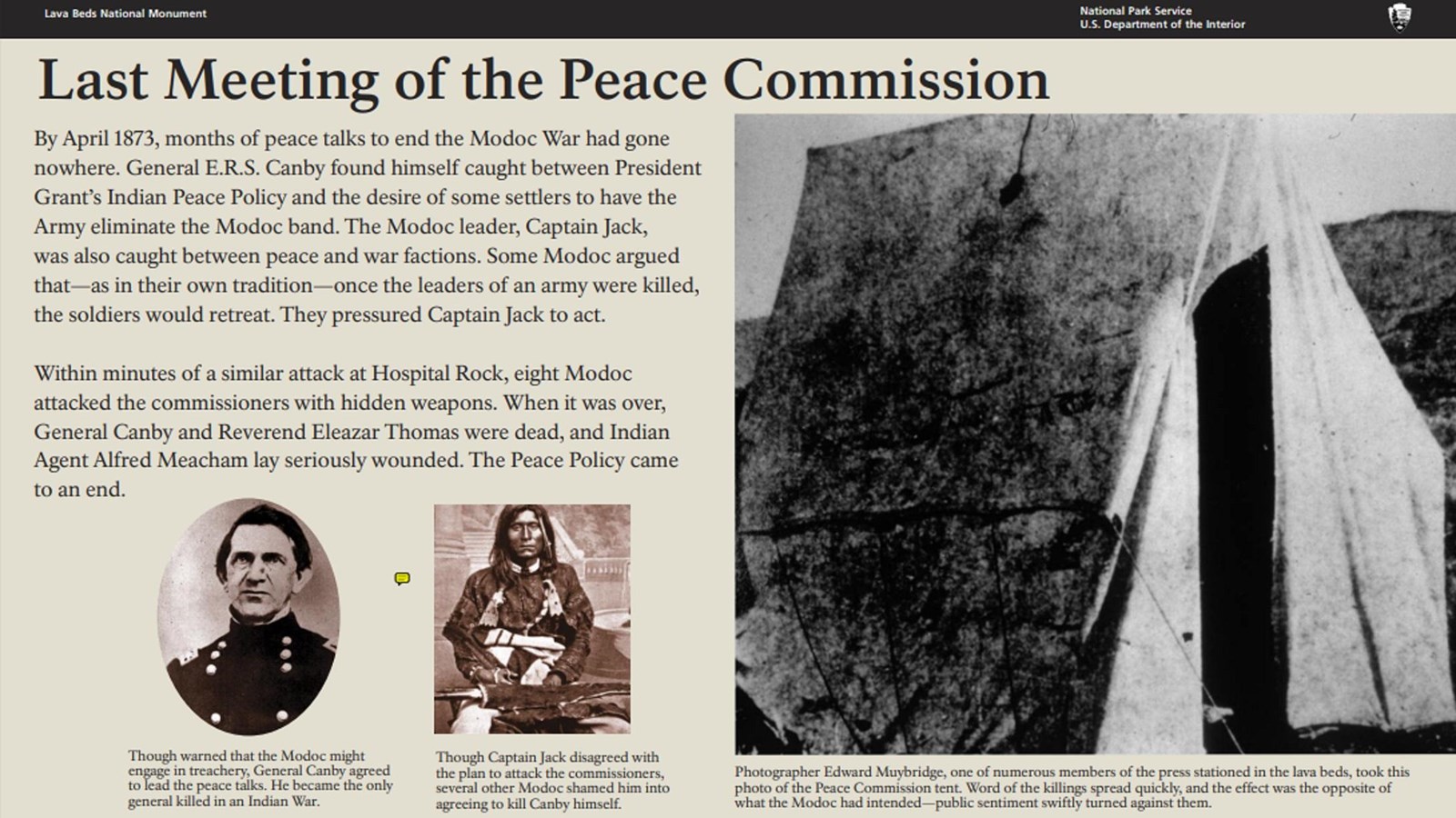 Last Meeting of the Peace Commision