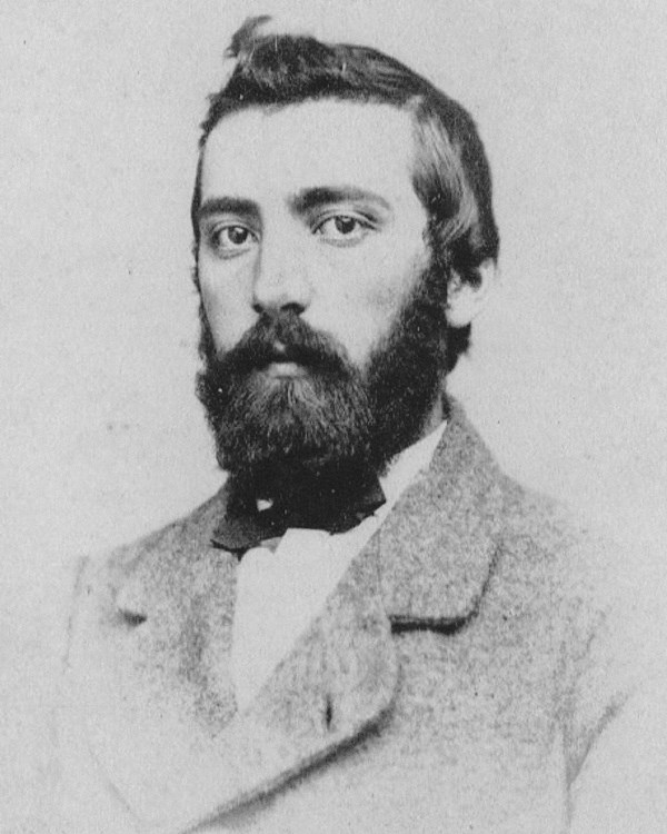 Man in 19th century dress.