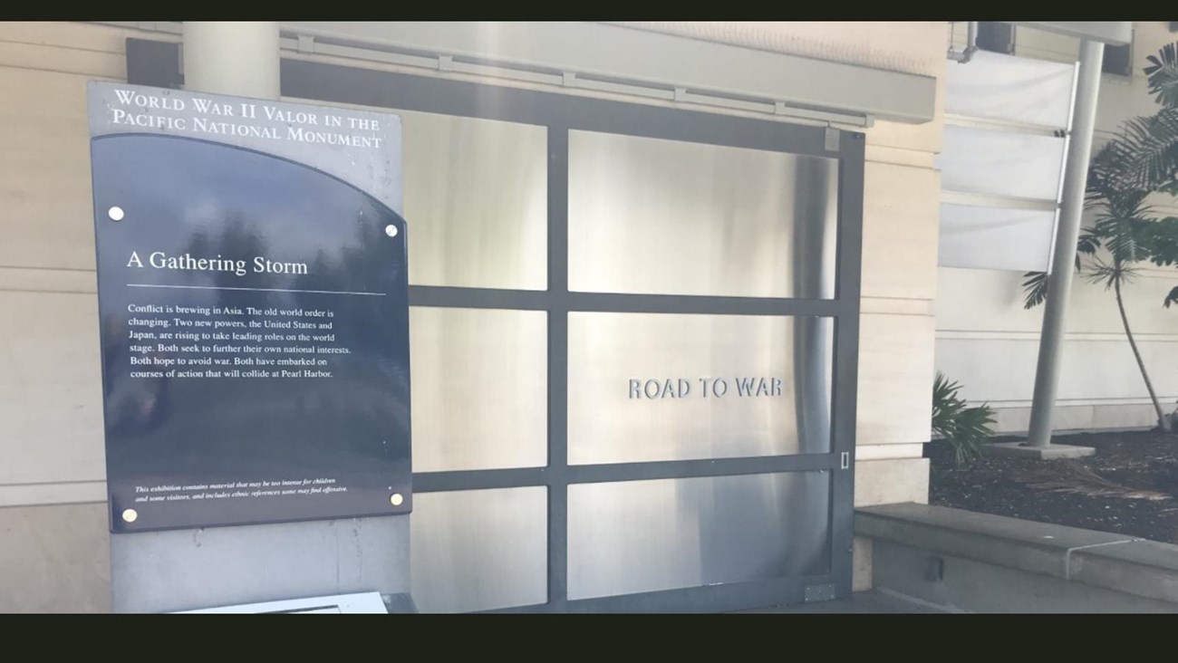 Entrance to the Road to War Gallery