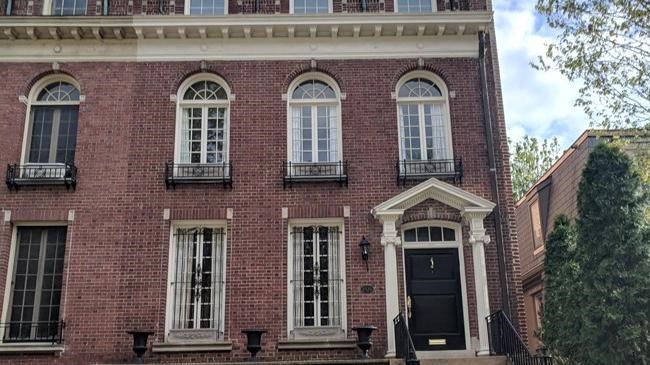 Exterior image of a brick building.