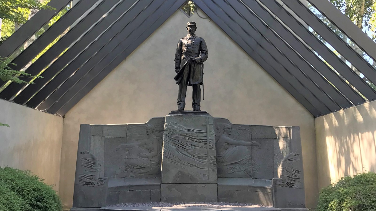 Sculpture of Admiral David Glasgow Farragut