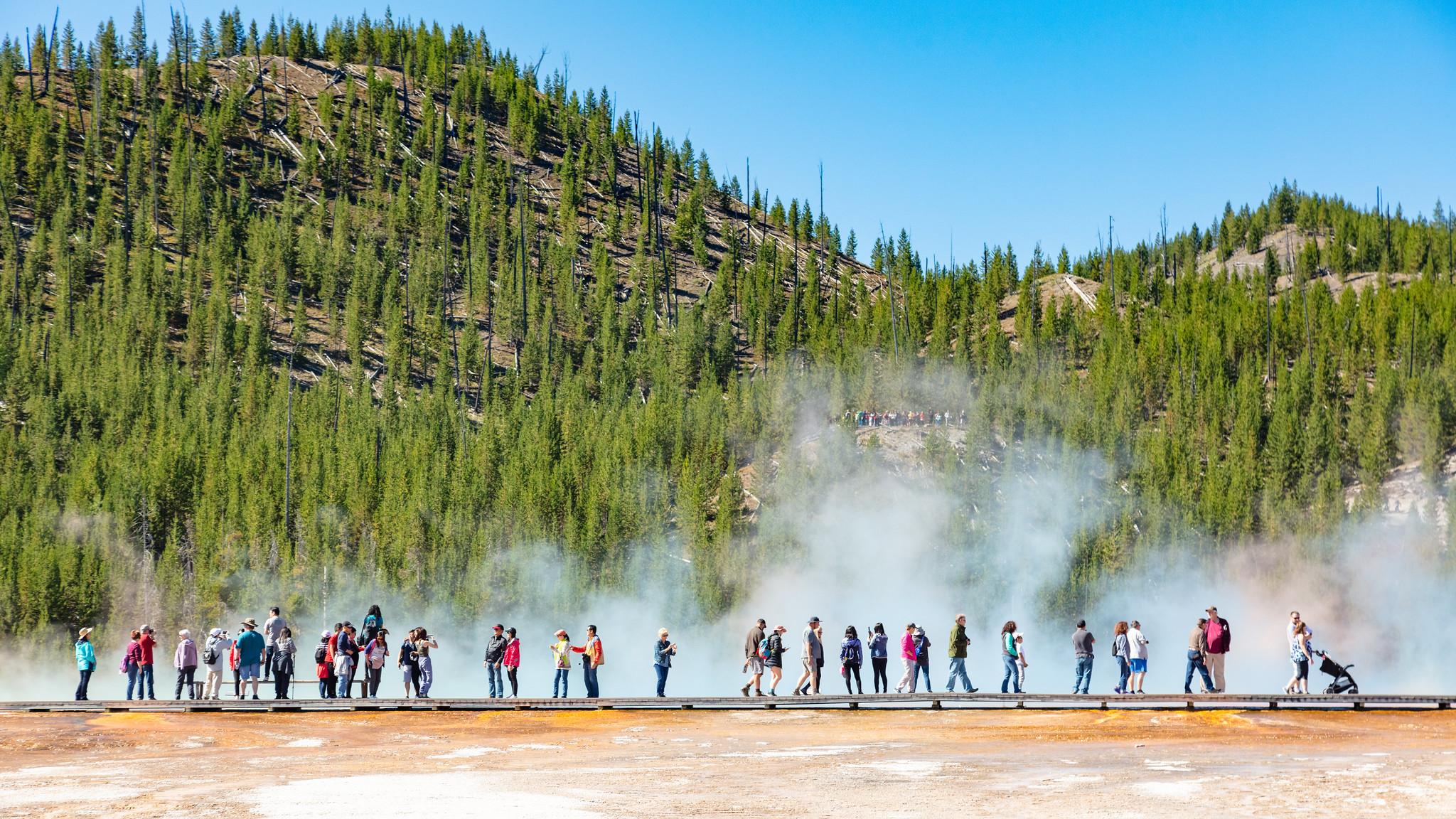 Midway Geyser Basin Trailhead U.S. National Park Service