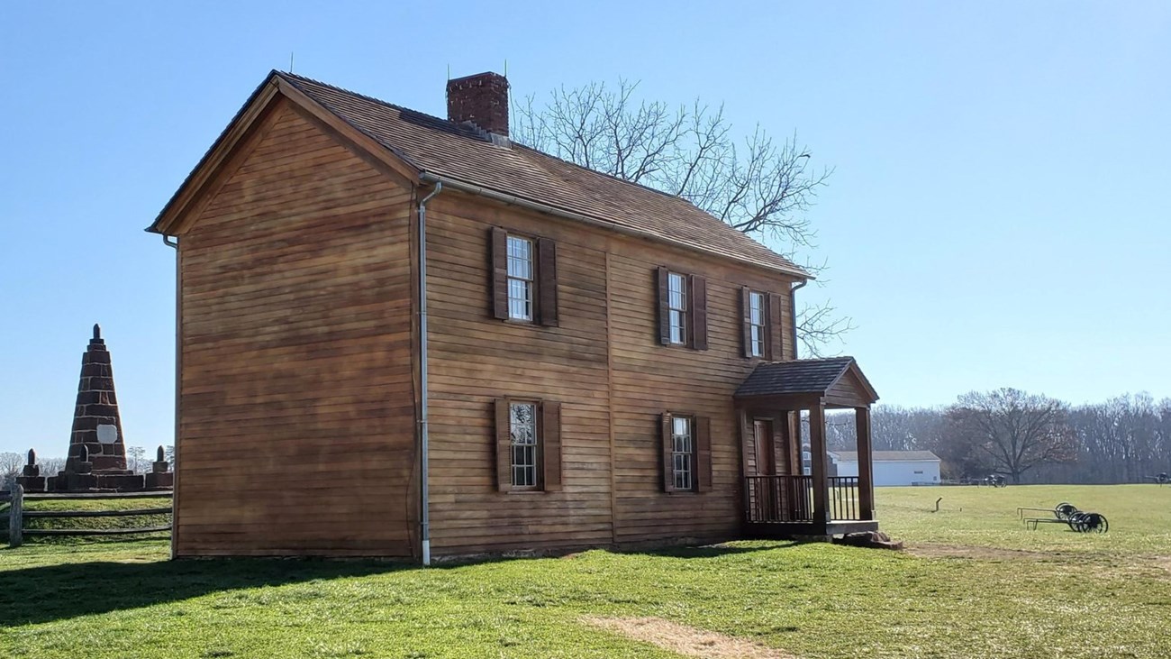 Henry House on the Henry Hill Loop Trail
