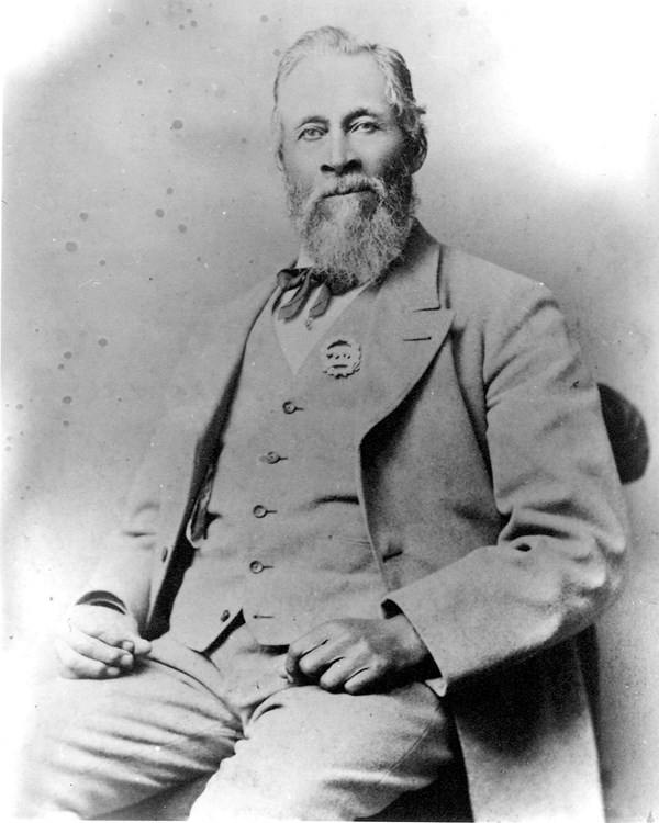 A historical portrait of a man.