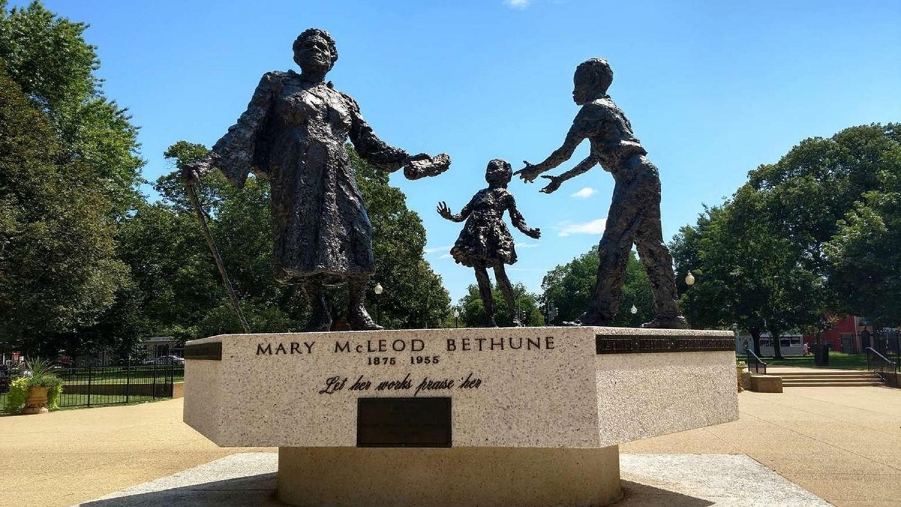 Bethune Memorial Statue