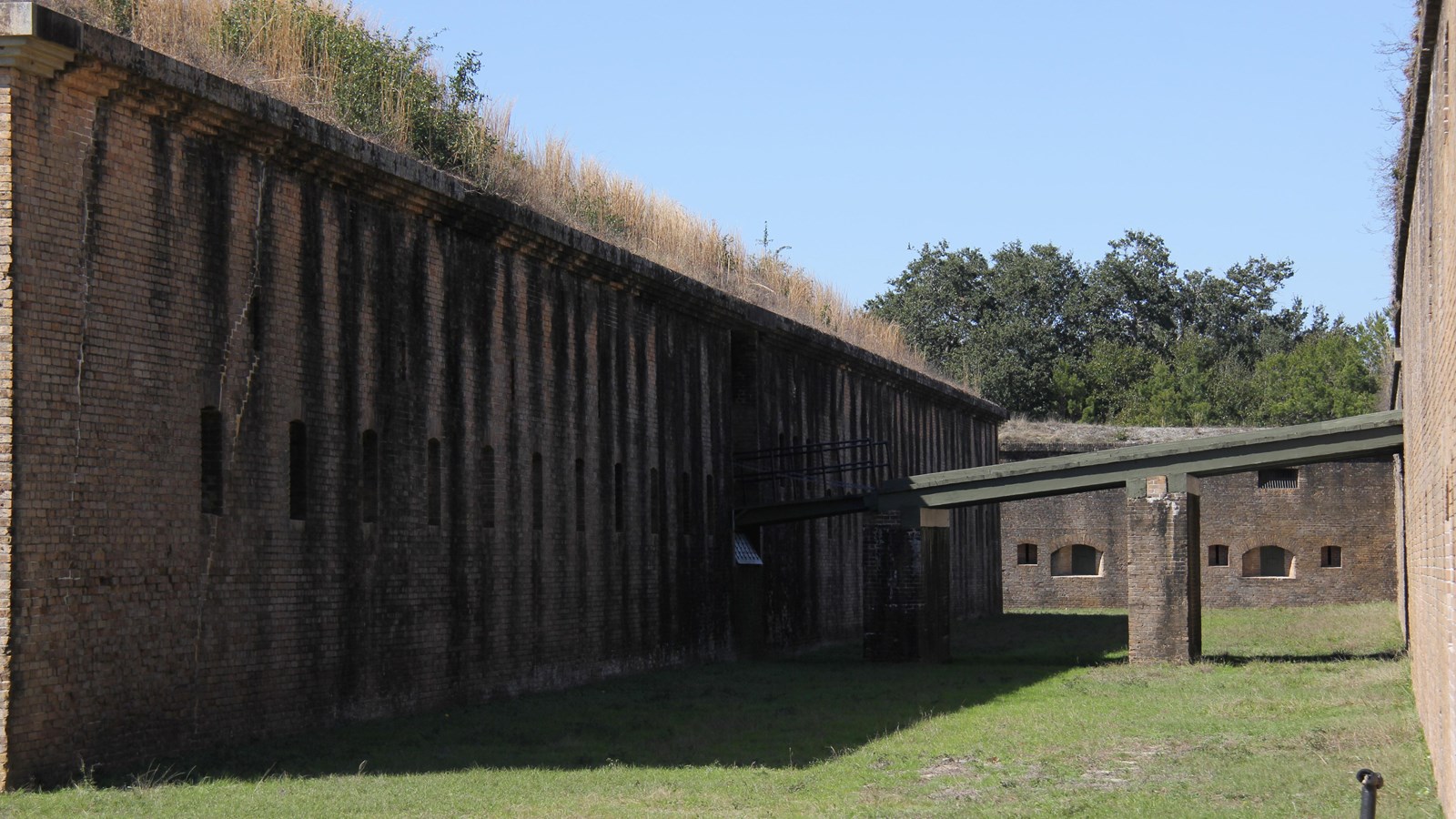 Dry Ditch in Fort Barrancas