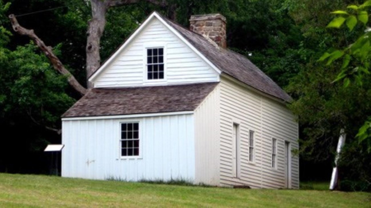 The historic Thornberry House on the Sudley Loop Trail