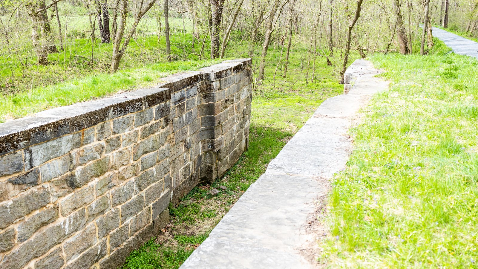 An historic stone lock