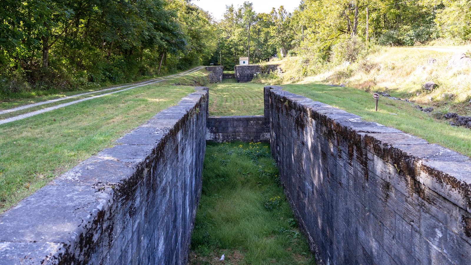 An historic stone lock