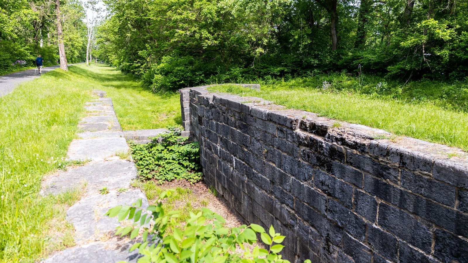 An historic stone lock