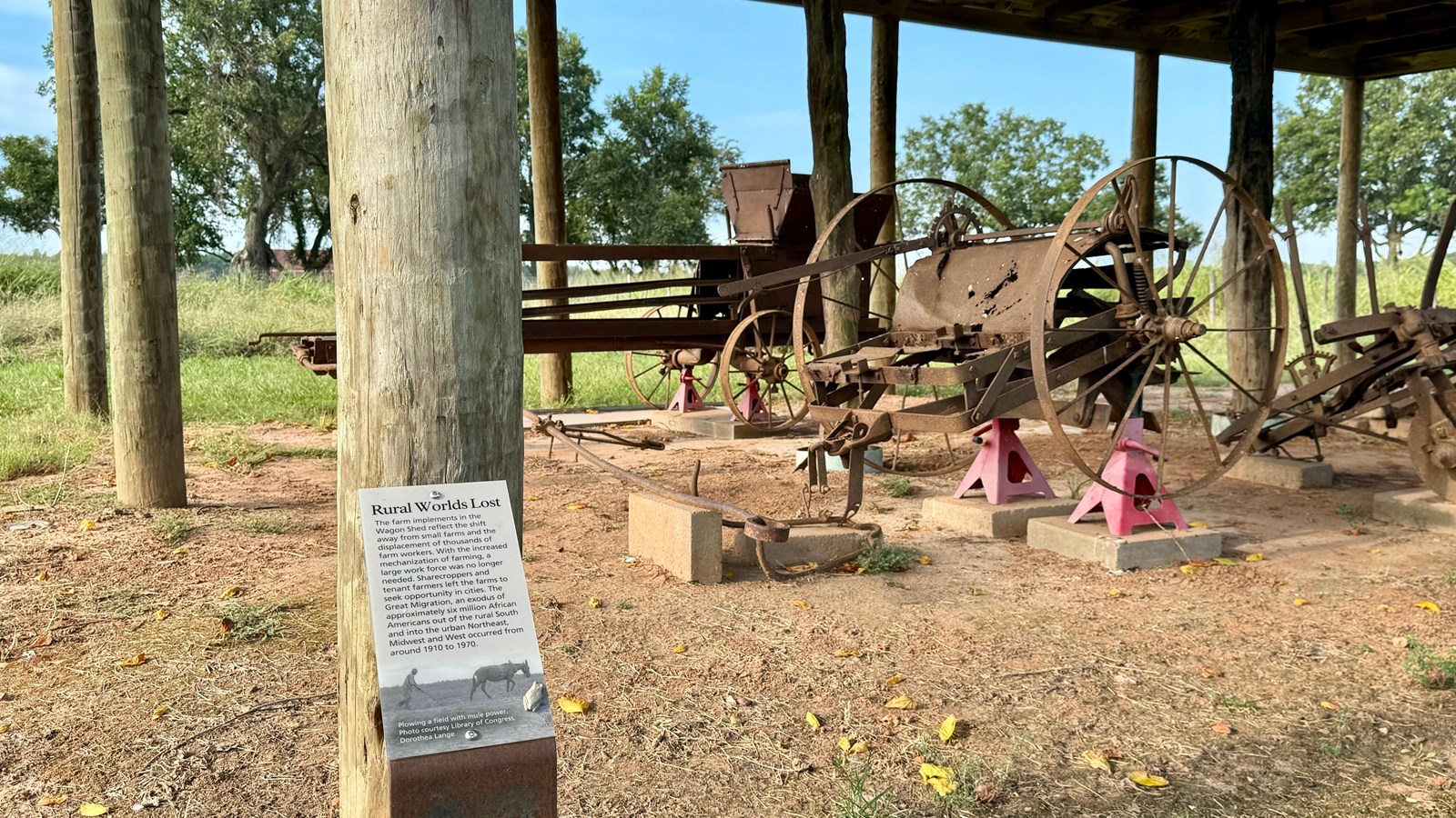 Wagon Shed on Oakland Plantation