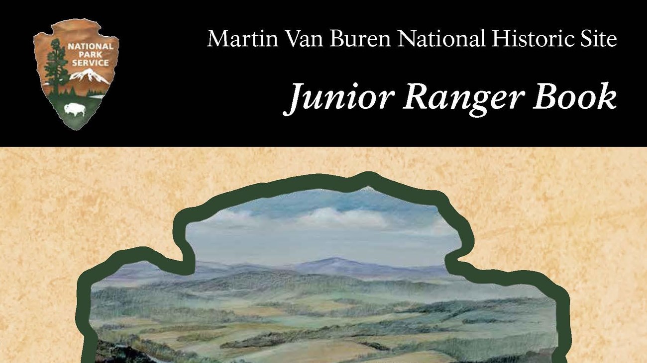 Cover of the Martin Van Buren Jr Ranger Book