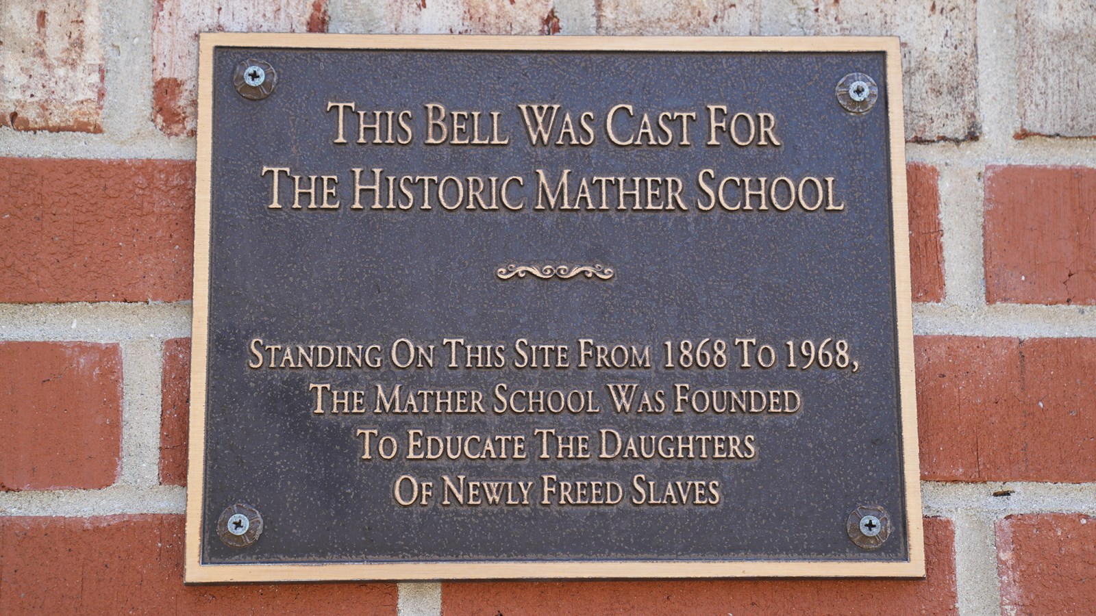 A plaque