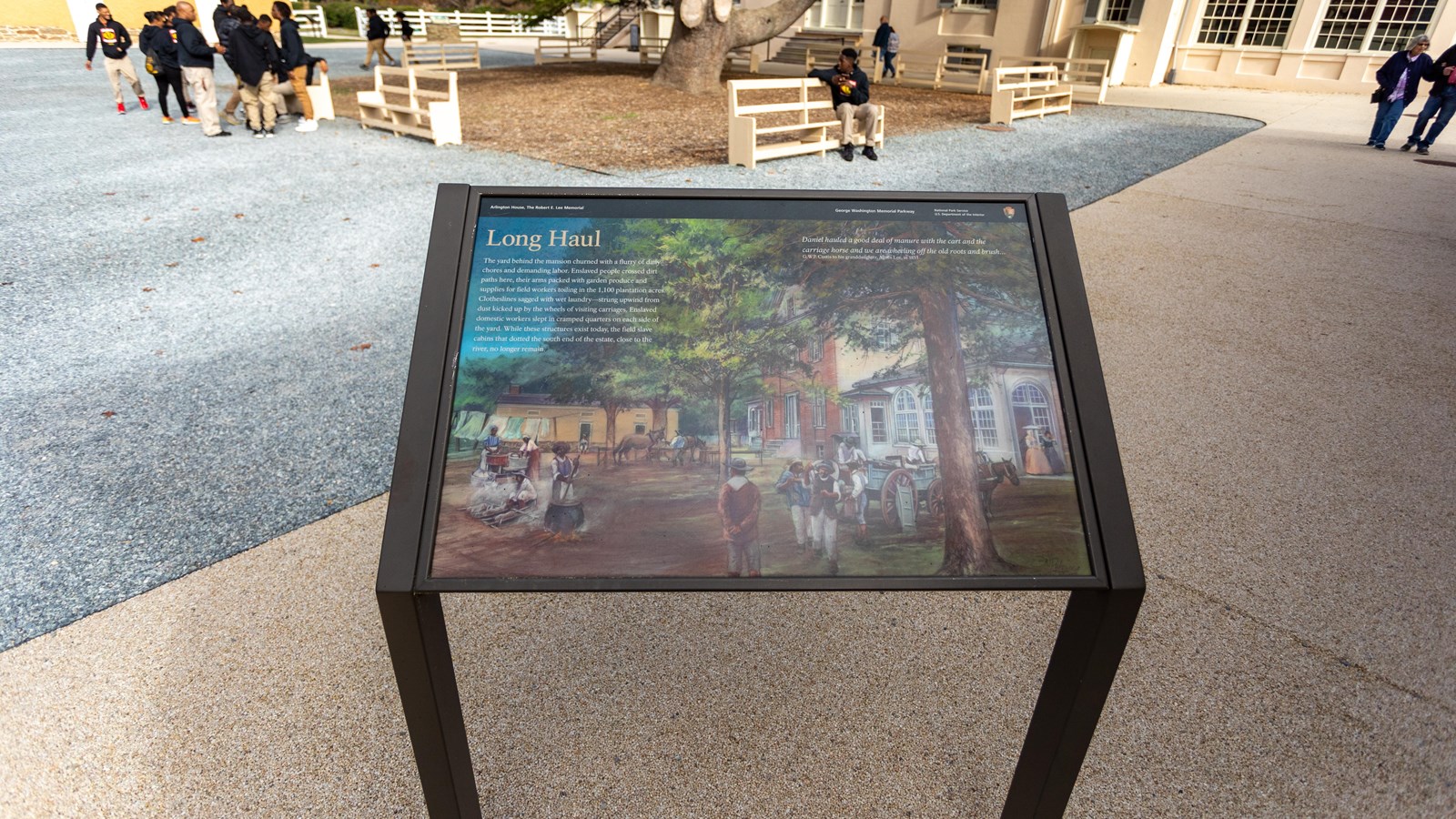 An information panel.